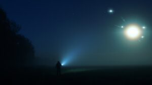 De no creerse: captan extrañas luces en las faldas del volcán Popocatépetl