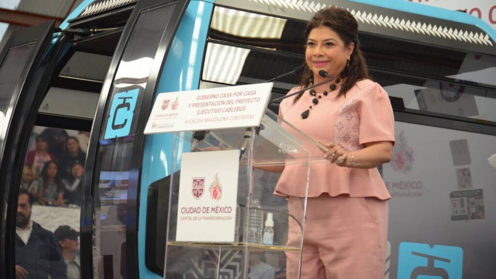 Presentan proyecto del Cablebús en la Magdalena Contreras.