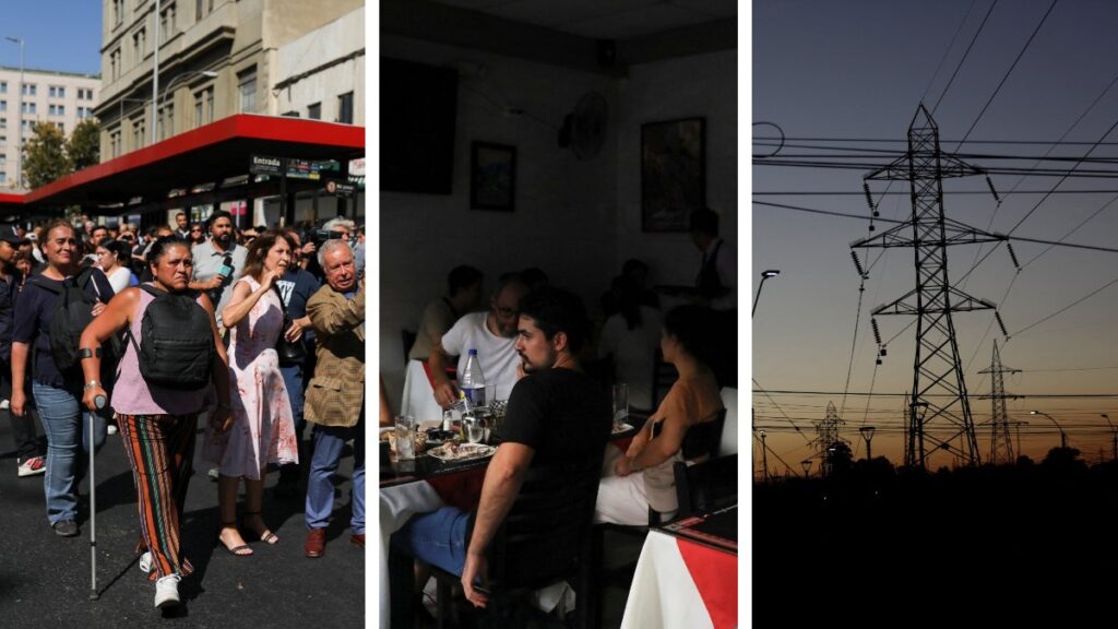 Apagón masivo en Chile