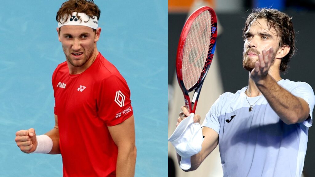 Casper Ruud y Tomas Machac vencieron a Arthur Rinderknech y a Jakub Mensik, respectivamente, en el Abierto Mexicano Telcel.