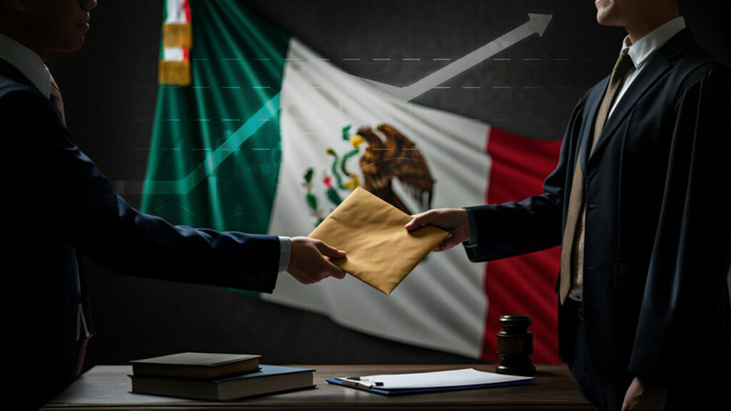 Corrupción en México sube: el país cae del lugar 126 al puesto 140 de 180, de acuerdo con el IPC