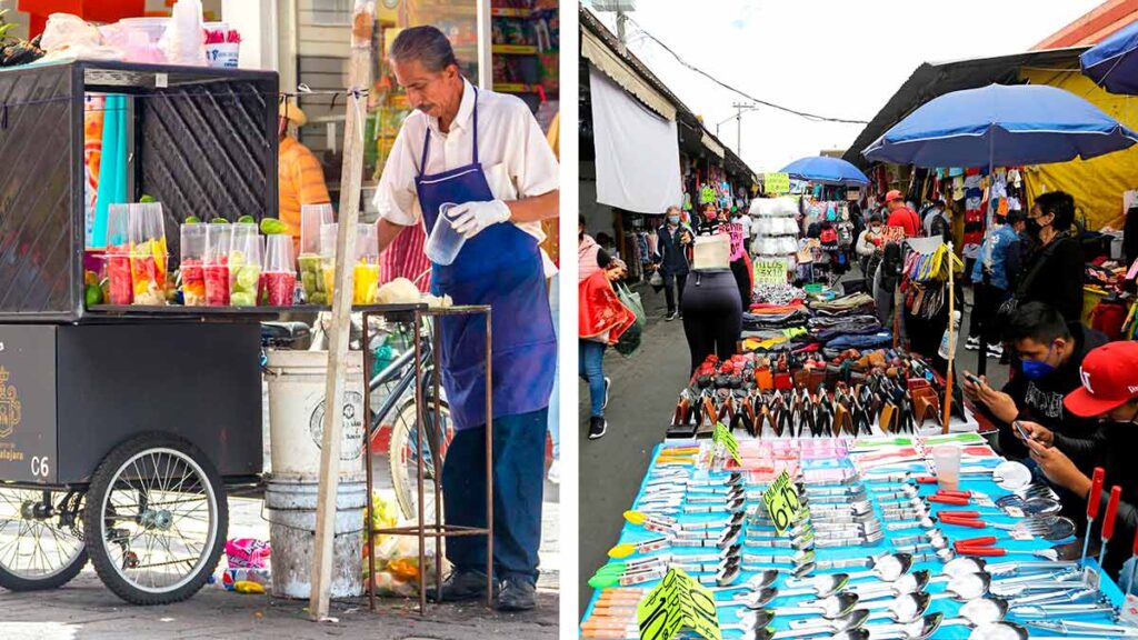El empleo informal es una de las causas para ganar menos de un salario mínimo. Cuartoscuro. 