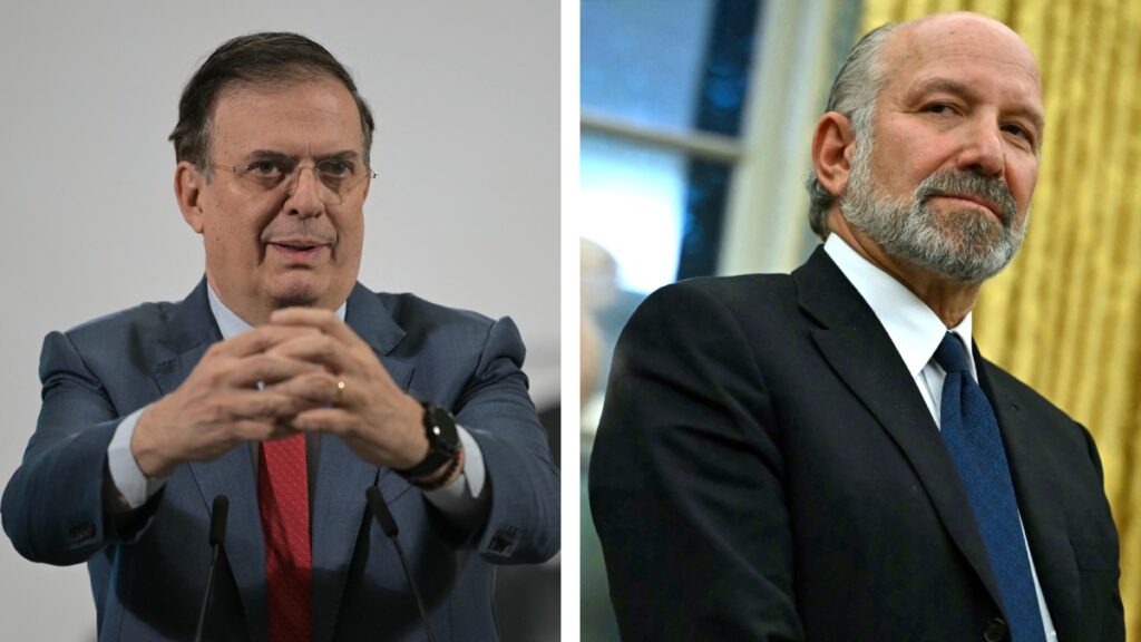 Marcelo Ebrard informó que México y EE.UU. iniciarán un “trabajo conjunto”, tras reunirse con Howard Lutnick, secretario de Comercio.
