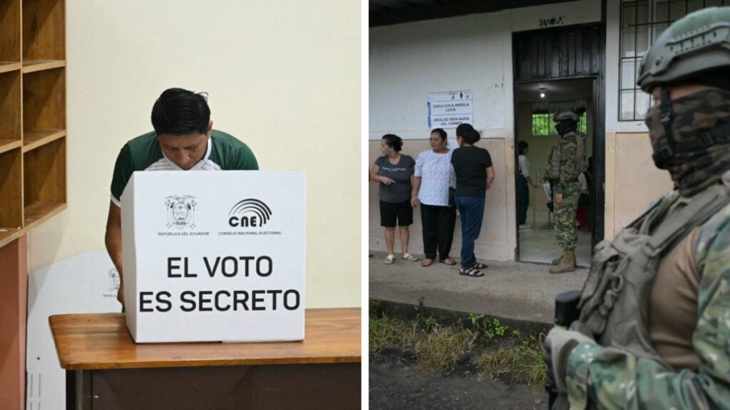 Elecciones en Ecuador: inicia votación para elegir al próximo presidente