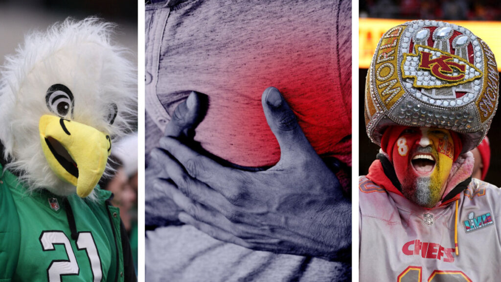 El estrés por el Super Bowl podría ser malo para tu salud