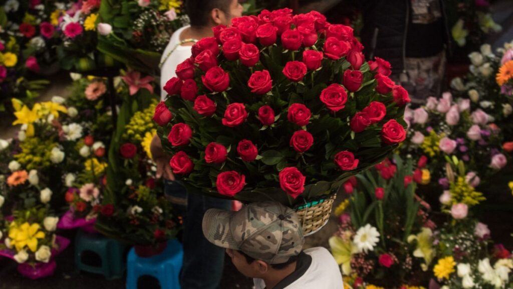 Flores en el Día del Amor y la Amistad
