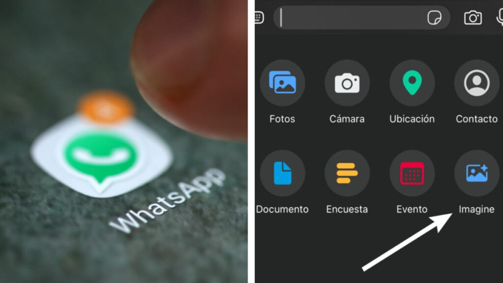 Crea una imagen con IA en un chat de WhatsApp