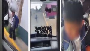 Indignante: chofer y cobrador acosan a niño en Puebla