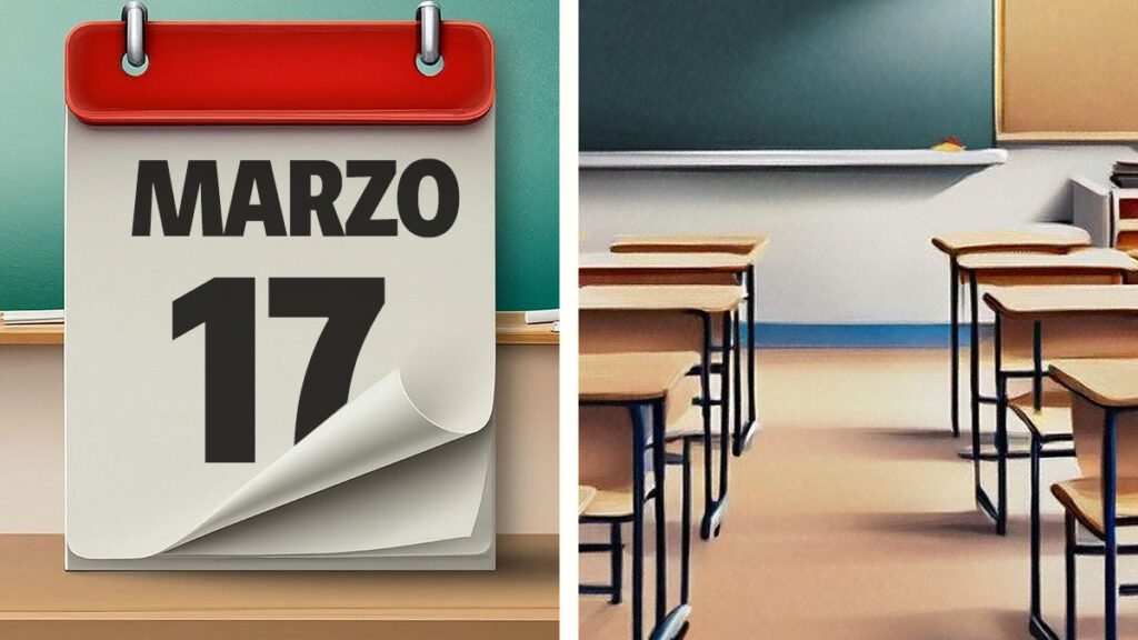 Triple puente en marzo según calendario SEP