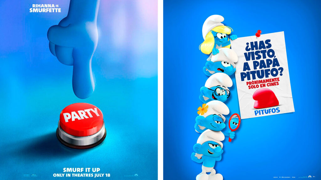 Pitufos, revelan ráiler