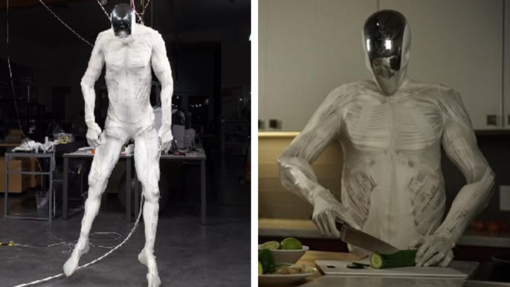 Protoclone, un robot muy realista de aspecto musculoso