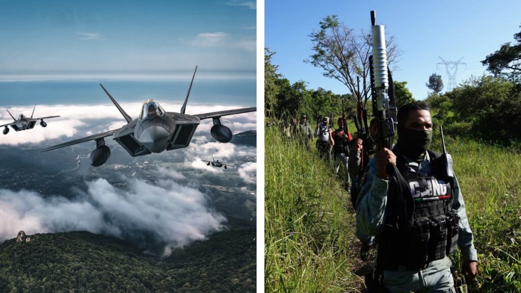 Ejército de EE.UU. reconoce aumento de vuelos de vigilancia contra cárteles mexicanos