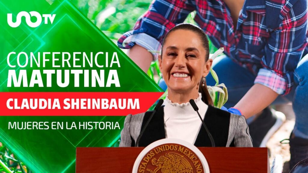 Mañanera jueves, mujeres en la historia.