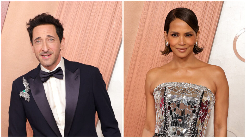 Adrien Brody y Halle Berry se dan tremendo besote en los Oscar… 22 años después
