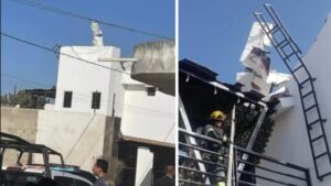 Avioneta se desploma en casa de Bahía de Banderas, Nayarit; al menos dos muertos