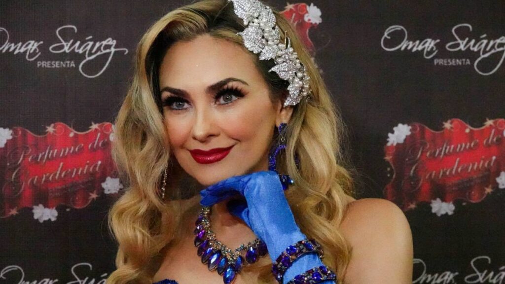 Aracely Arámbula, actriz y cantante.