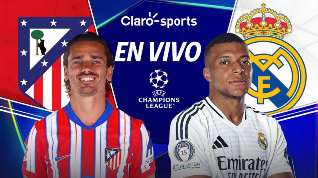 Atlético de Madrid vs Real Madrid en vivo la Champions League