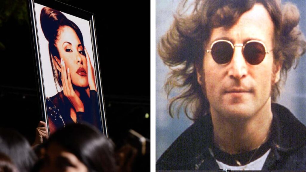 John Lennon Selena Quintanilla Muerte Fan