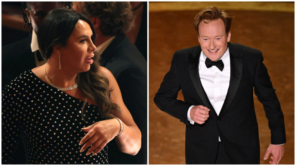 Conan O'Brien se burla de Karla Sofía Gascón en los Oscar 2025