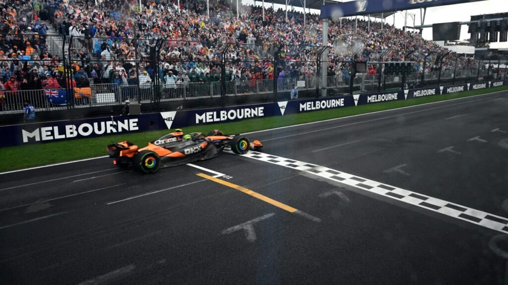 Lando Norris en Australia