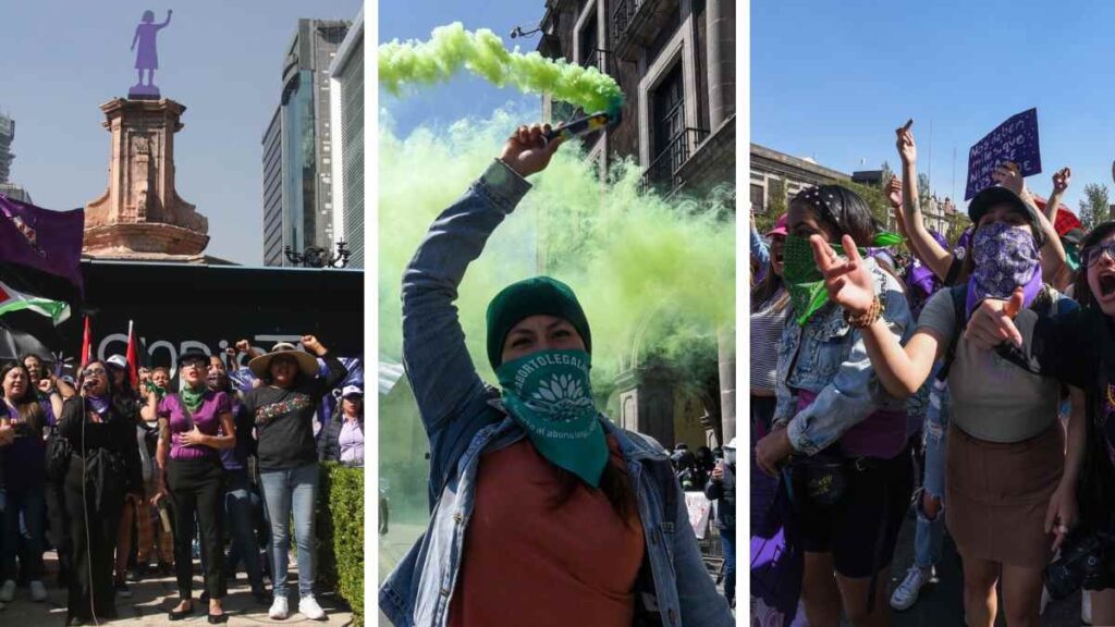 ¿Qué artículos se pueden llevar a la Marcha del 8M 2025?