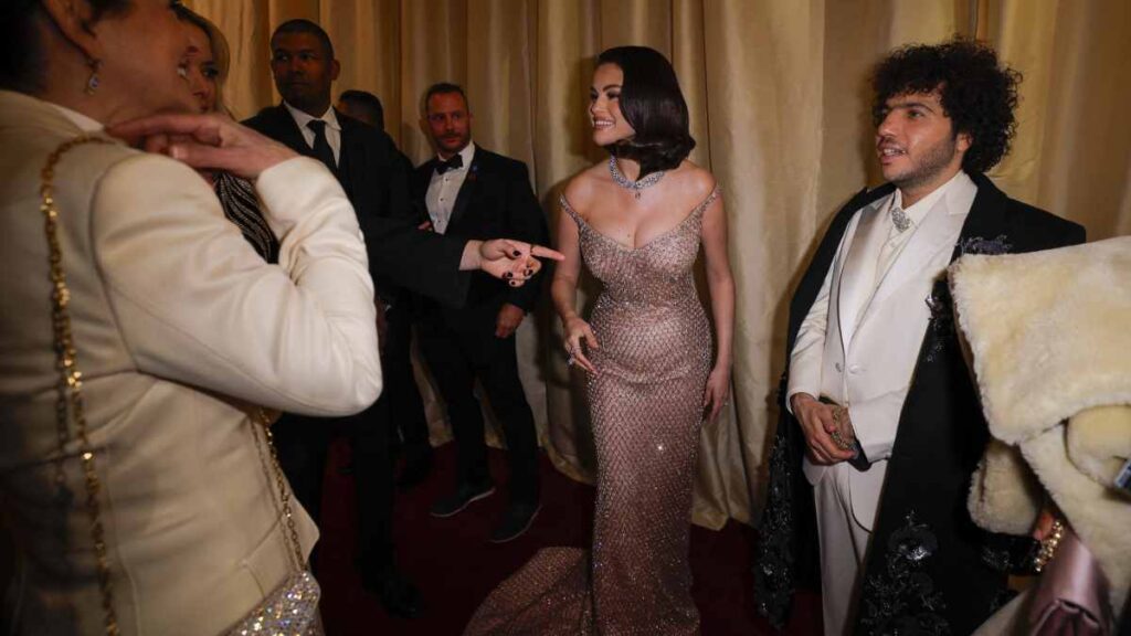 Selena Gomez va con su prometido, Benny Blanco, a los Oscar 2025