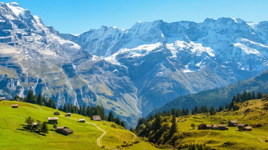 NASA releva pérdida de hielo en los Alpes Suizos; muestra comparación con foto de hace 40 años