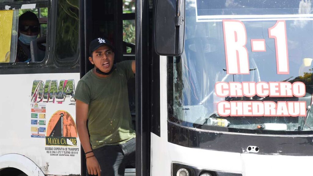 La fuerte discusión ocurrió en Playa del Carmen.