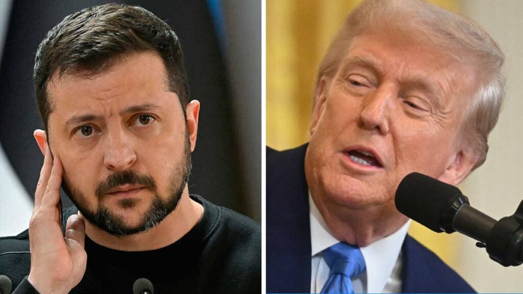 Se tensa cada vez más la relación de Trump y Zelenski.