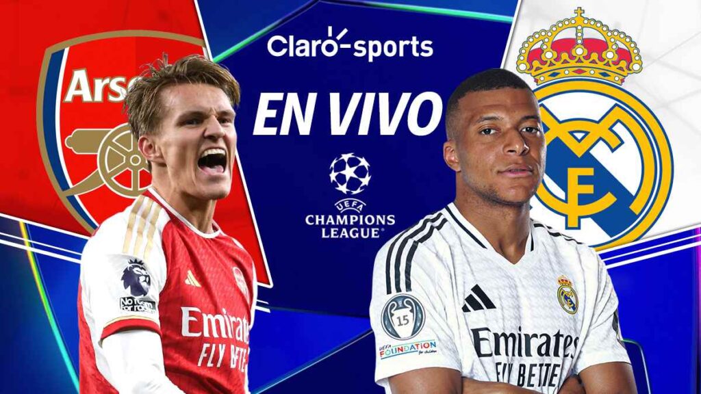Arsenal vs Real Madrid, en vivo la ida de los cuartos de final de la UEFA Champions League 2025
