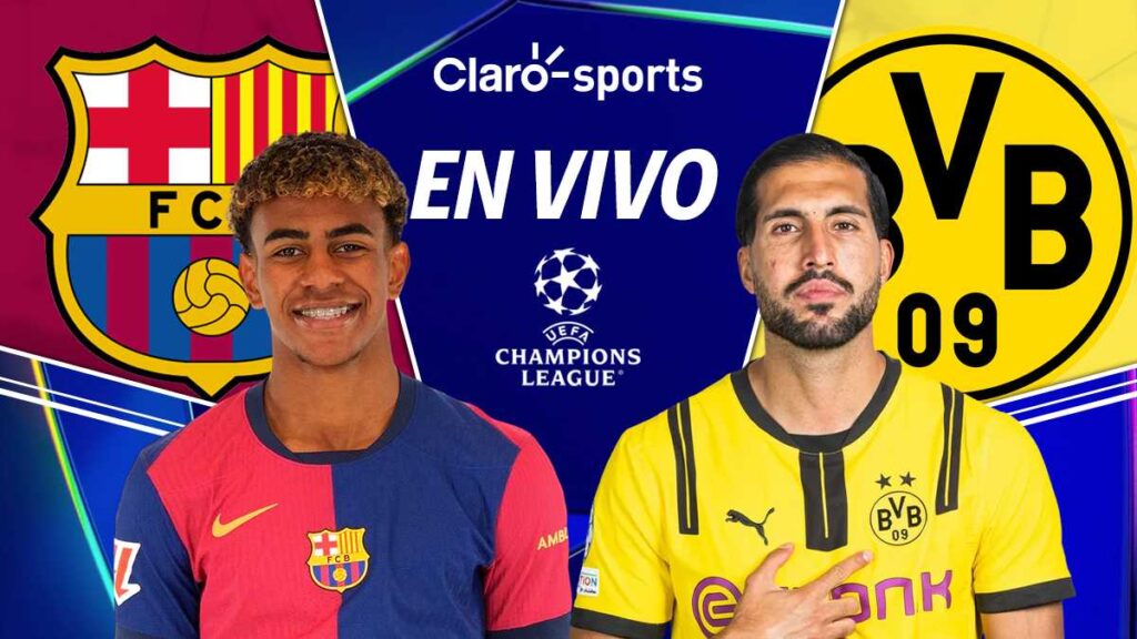 Barcelona vs Dortmund hoy en vivo la Champions League