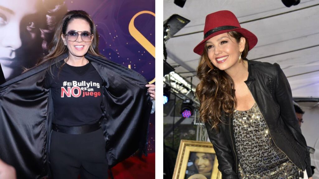 Yolanda Andrade y Thalía