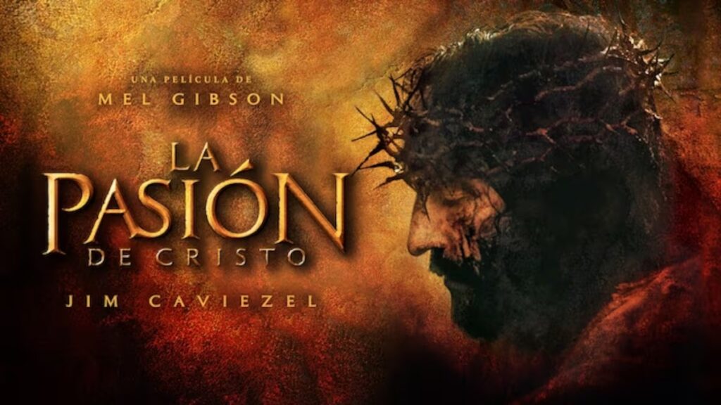 La pasión de Cristo fue una cinta polémica dirigida por Mel Gibson y estrenada en 2004, la cinta relata las últimas horas de vida de Jesus.