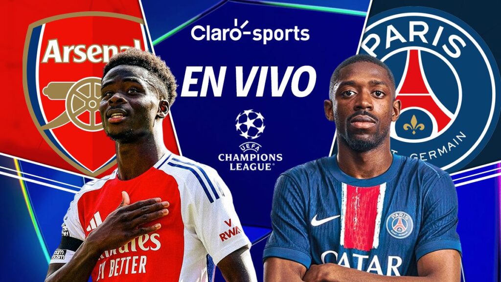 Arsenal vs PSG, en vivo la Champions League 2024-2025: Resultado y goles al momento