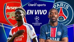 Arsenal vs PSG, en vivo la Champions League 2024-2025: Resultado y goles al momento