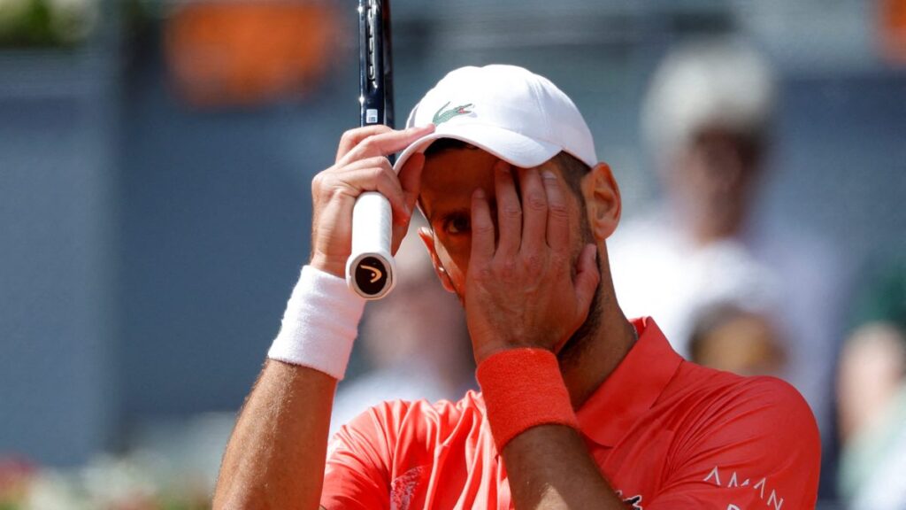 Novak Djokovic cae en su debut del Masters 1000 de Miami