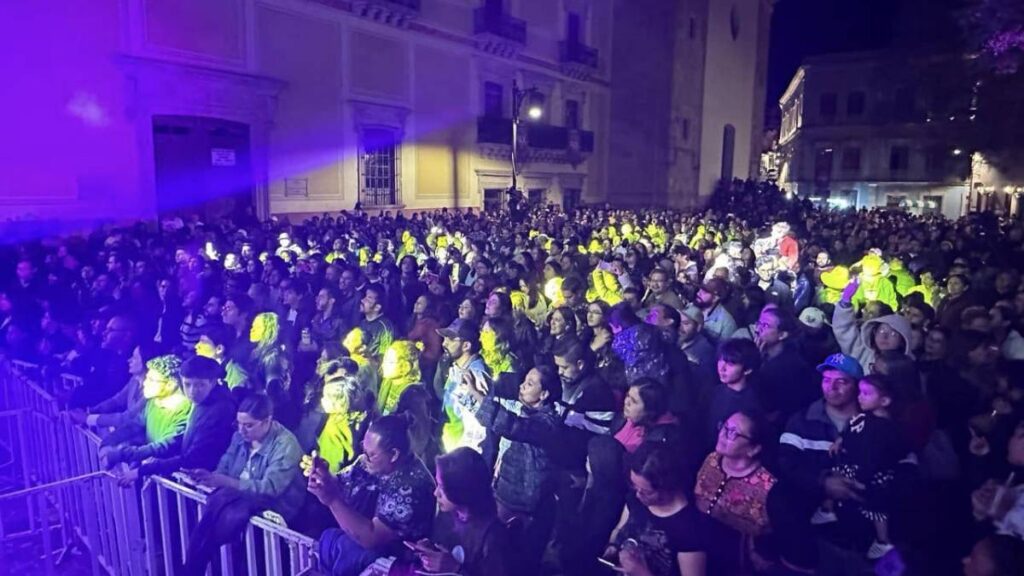 Artistas festival cultural de Zacatecas