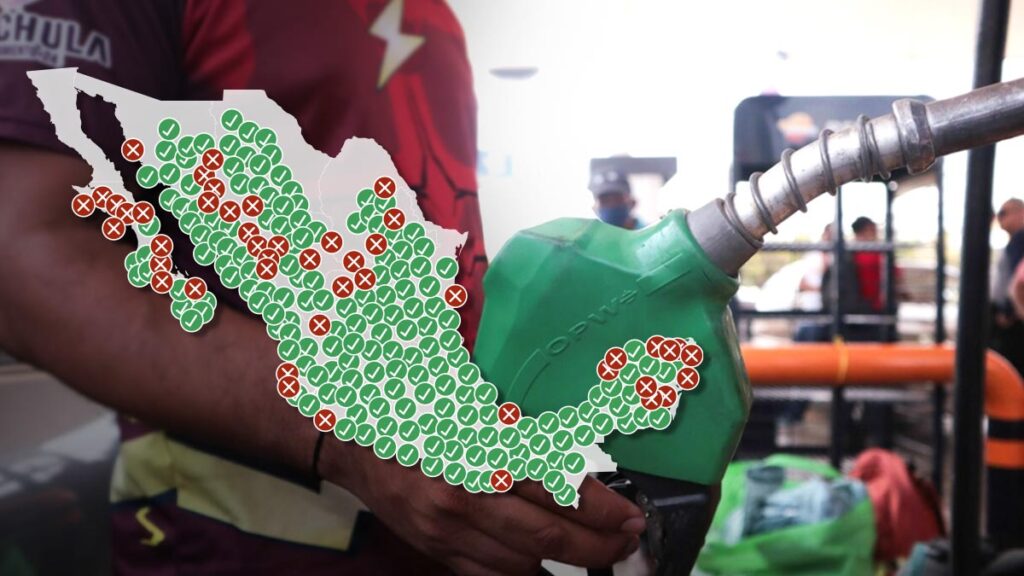 Mapa Gasolineria Profeco