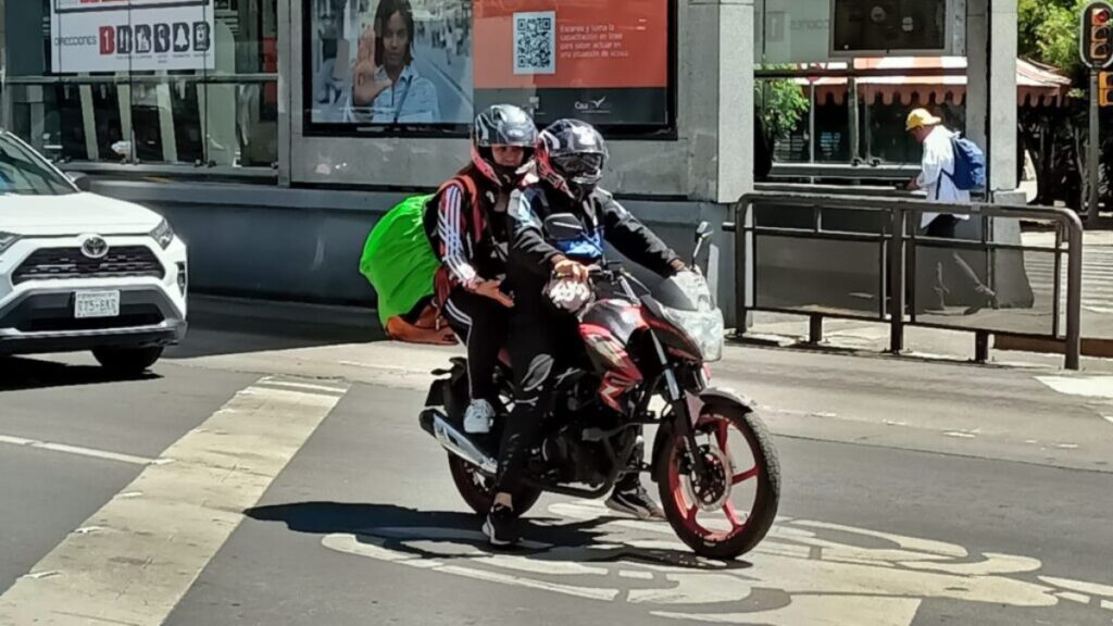 Motociclistas en la CDMX