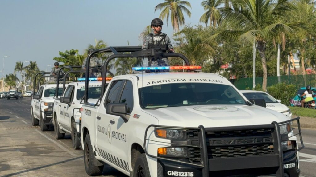 Patrulla Guardia Nacional Acapulco