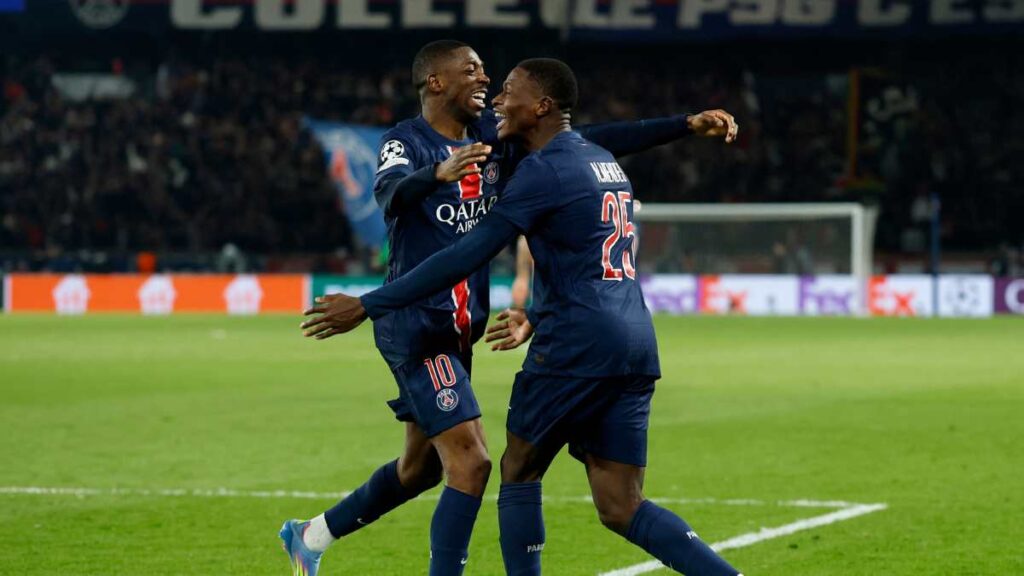 PSG remonta para imponerse al Aston Villa en la ida de cuartos de final de la Champions