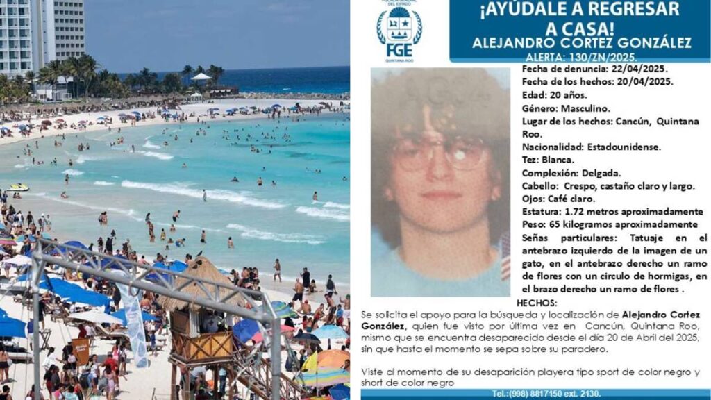 Te decimos quien era el turista americano, Alejandro González