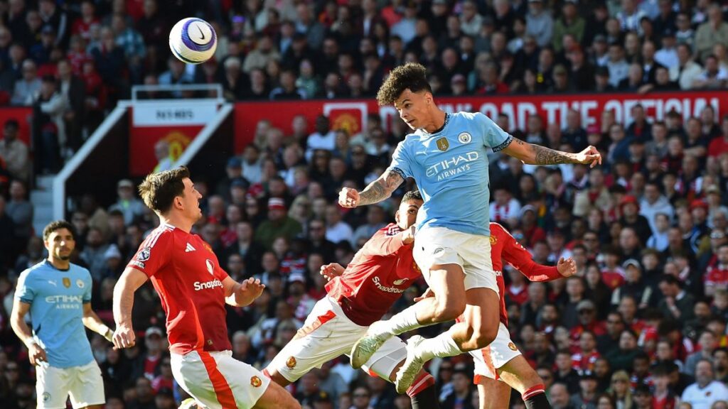 United y City empataron en liga por primera vez desde 2020 | Reuters