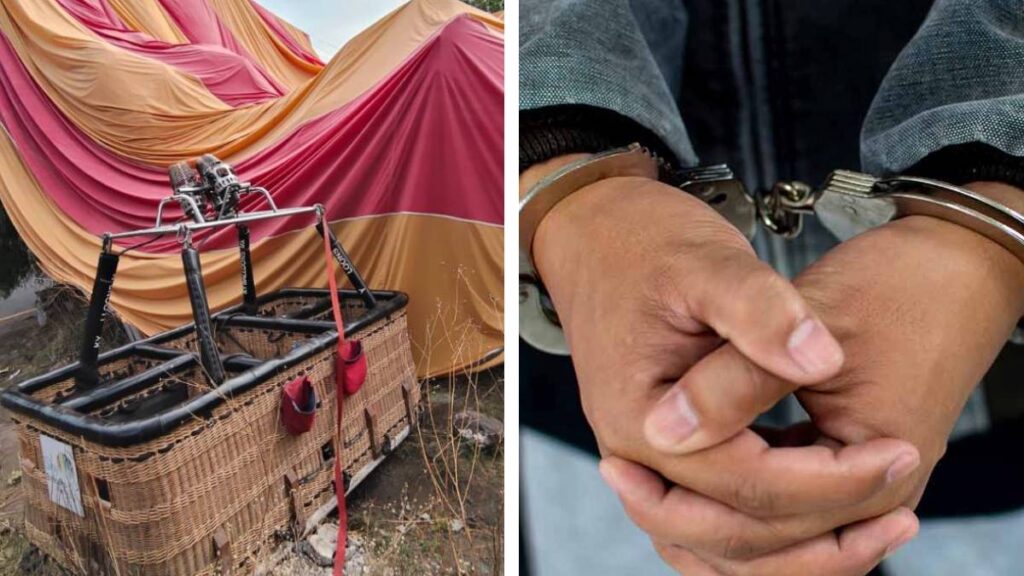 ]Hay 13 lesionados por caída del globo aerostático