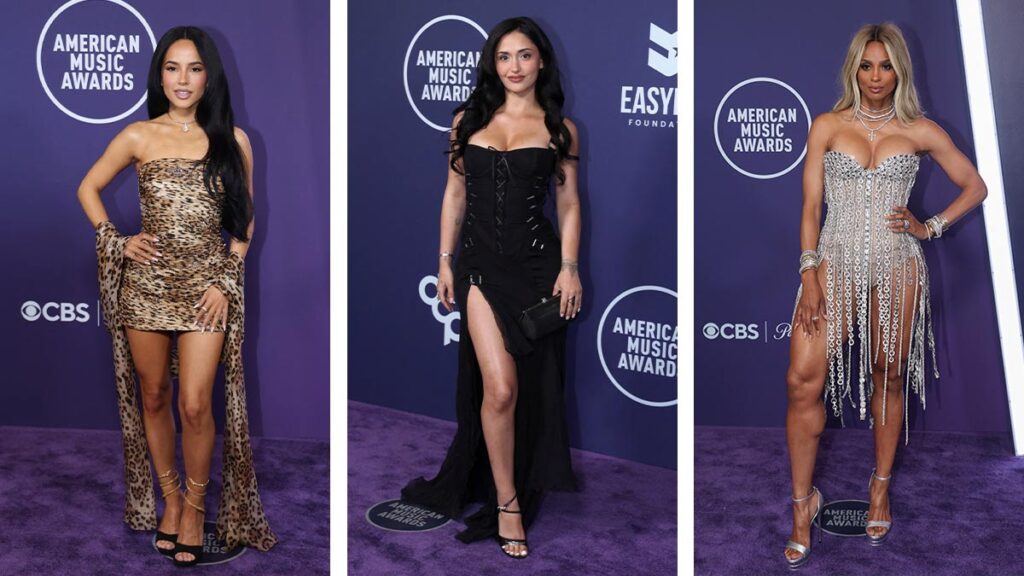 American Music Awards 2025: Estos son los mejores looks de la alfombra roja