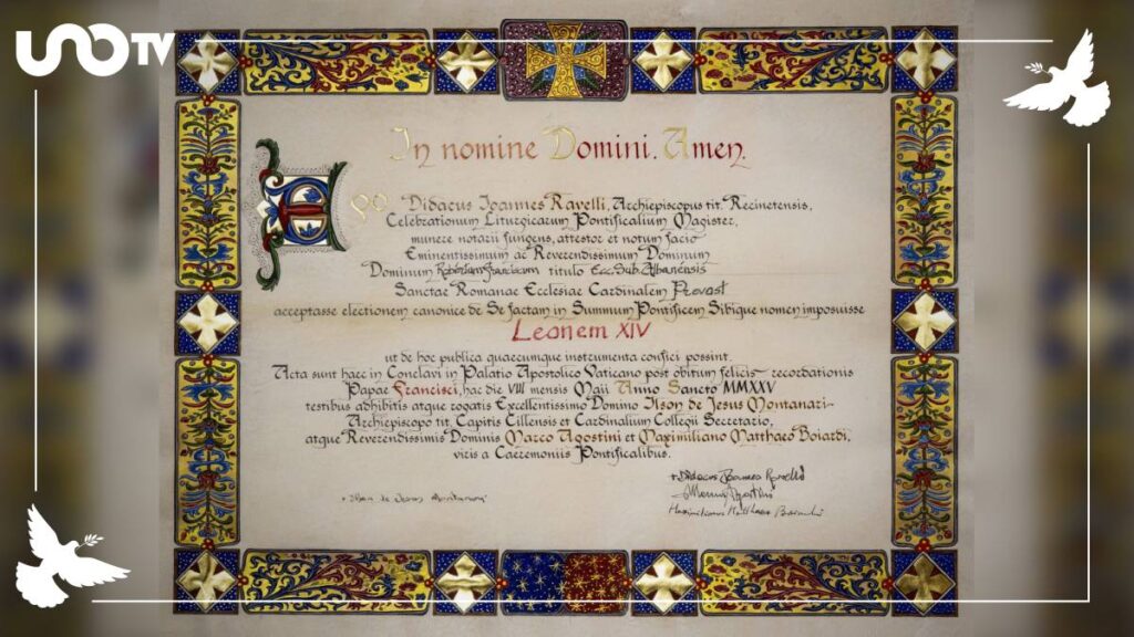 Vaticano publica documento que valida el papado de León XIV