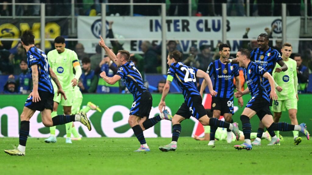 Inter vence al Barcelona en tiempo extra y es finalista de la Champions League