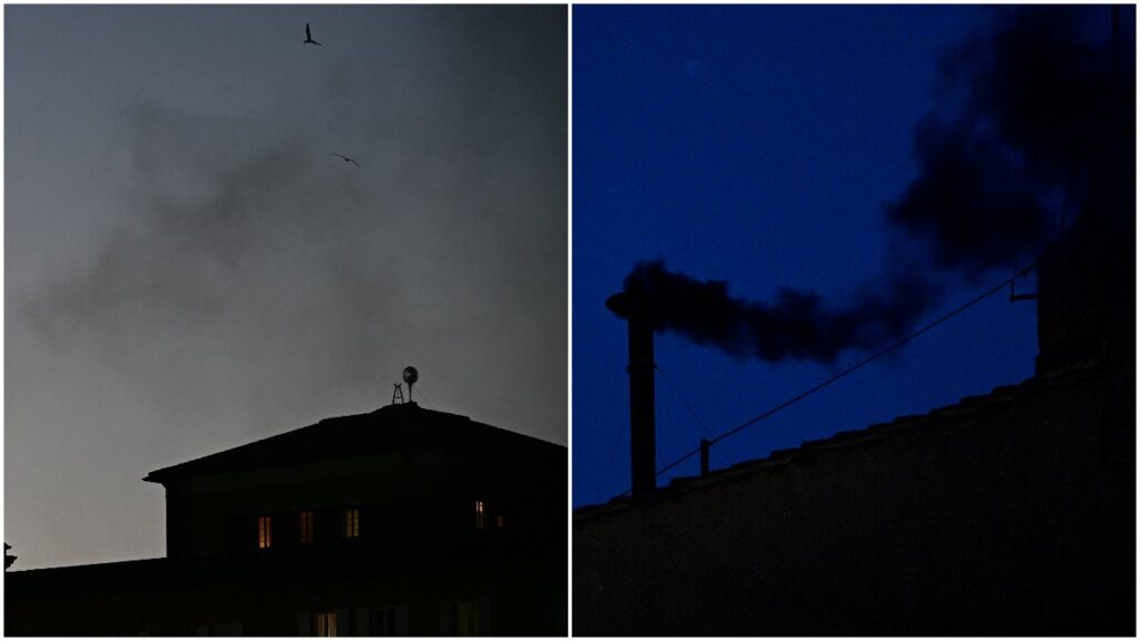 Humo negro y humo blanco