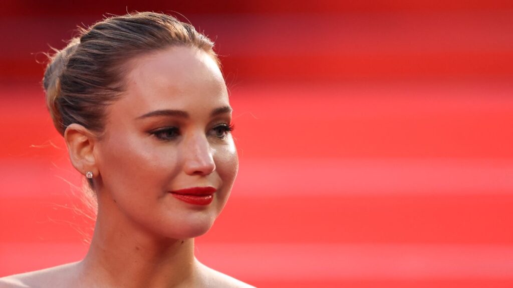 El increíble vestido de princesa de Jennifer Lawrence, actriz de "Los Juegos del Hambre"