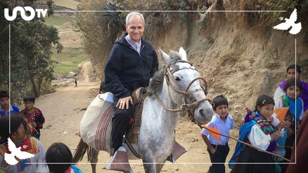 Imagen del Papa en Chiclayo, Perú